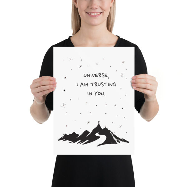 Universe I'm Trusting You - Poster - Image 2