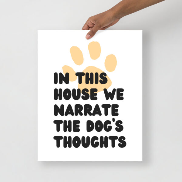 We Narrate the Dog's Thoughts - Poster - Image 3