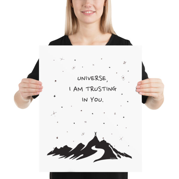 Universe I'm Trusting You - Poster - Image 3