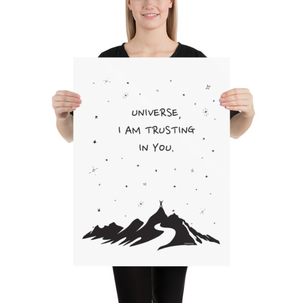 Universe I'm Trusting You - Poster - Image 4