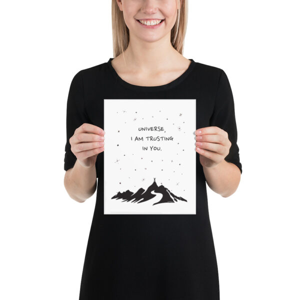 Universe I'm Trusting You - Poster