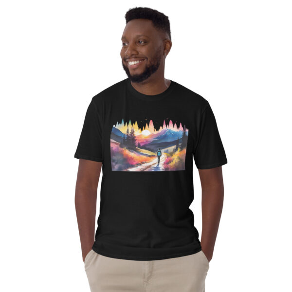 Neon Forest Hike - Short-Sleeve Unisex T-Shirt