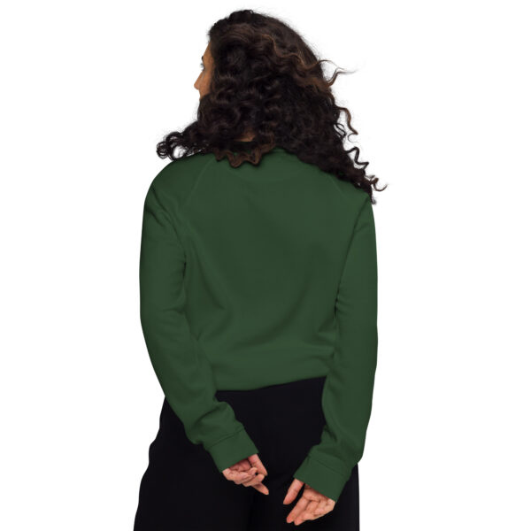 Neon Forest Hike - Unisex organic raglan sweatshirt - Image 12