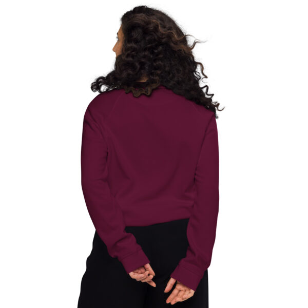 Neon Forest Hike - Unisex organic raglan sweatshirt - Image 6