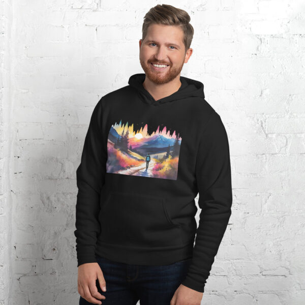 Neon Forest Hike - Unisex hoodie